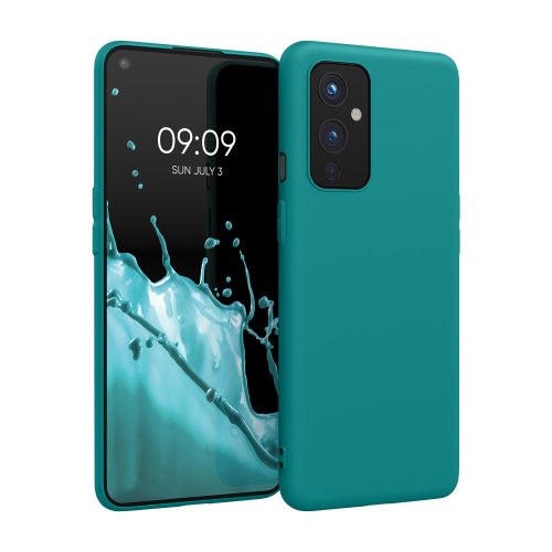 Θήκη για OnePlus 9, Silicone, Green, 55726.57, kwmobile