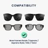 Φορτιστής USB για Bose Frames Rondo/Soprano/Tenor, Kwmobile, Μαύρο, Πλαστικό, 56929.01
