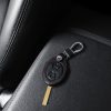 Κλειδιά αυτοκινήτου για Mini - 3 Κουμπιά, kwmobile, Οικολογικό Δέρμα, Μαύρο, 57027.01