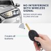 Κλειδιά αυτοκινήτου για Mini - 3 Κουμπιά, kwmobile, Οικολογικό Δέρμα, Μαύρο, 57027.01