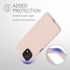Κάλυμμα για Xiaomi Mi 11 Lite 5G, Silicone, Cream, 54726.225, kwmobile