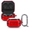 Κάλυμμα για ακουστικά Samsung Galaxy Buds/Galaxy Buds Plus, Kwmobile, Μαύρο/Κόκκινο, Σιλικόνη, 57054.01