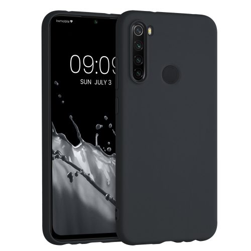 Κάλυμμα για Xiaomi Redmi Note 8, Silicone, Black, 50180.186, kwmobile