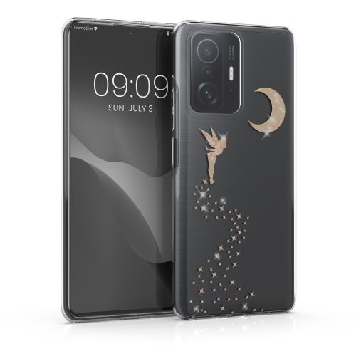 Θήκη για Xiaomi 11T / 11T Pro, Silicone, Gold, 57086.01, kwmobile