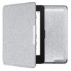 Θήκη για Kindle Paperwhite 7, Οικολογικό δέρμα, Ασημί, kwmobile, 45569.40