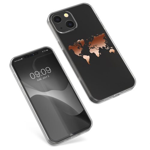 Θήκη για Apple iPhone 13 Mini, Silicone, Transparent, 57142.03, kwmobile