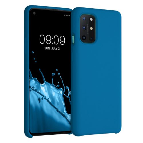 Θήκη για OnePlus 8T, Silicone, Blue, 53683.228, kwmobile