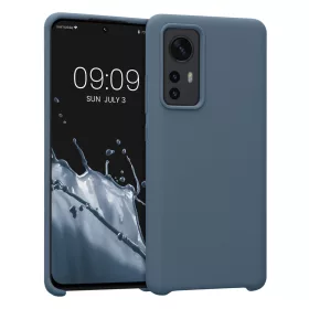   Θήκη Kwmobile για Xiaomi 12/12X, Silicone, Blue, 56210.202