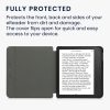 Κάλυμμα για Kobo Libra 2, Kwmobile, Grey, Textile, 57171.19
