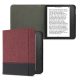 Θήκη για Kobo Libra 2, Kwmobile, Red/Black, Textile, 57170.20