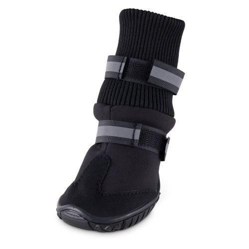 Αντιολισθητικές παντόφλες για σκύλους Navaris size M, Black, Textile, 57209.2