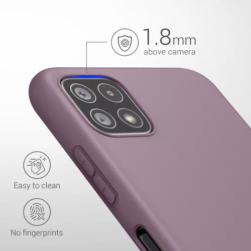 Θήκη για Samsung Galaxy A22 5G, Silicone, Purple, 55245.181, kwmobile