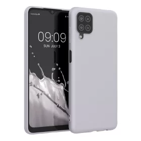   Θήκη Kwmobile για Samsung Galaxy A12, Silicon, Grey, 54048.192