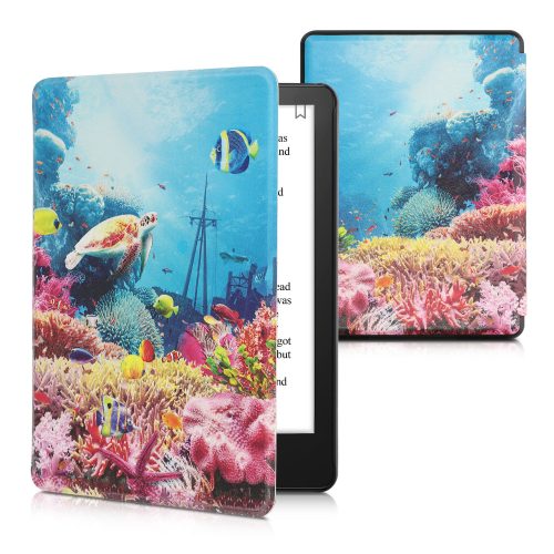 Κάλυμμα για Amazon Kindle Paperwhite 11, Kwmobile, Πολύχρωμο, Οικολογικό δέρμα, 56256.22