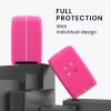 Κλειδιά αυτοκινήτου για Renault 4 Κουμπιά - Smart Key, Kwmobile, Pink, Silicone, 54806.22