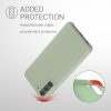 Θήκη Kwmobile για Samsung Galaxy S21 FE, Silicone, Green, 55487.172