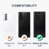 Θήκη Kwmobile για Samsung Galaxy S21 Ultra, Silicone, Black, 54074.01