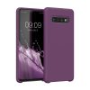 Θήκη Kwmobile για Samsung Galaxy S10, Silicone, Purple, 47732.197