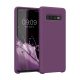 Θήκη Kwmobile για Samsung Galaxy S10, Silicone, Purple, 47732.197