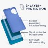 Θήκη Kwmobile για Samsung Galaxy A32 5G, Silicone, Blue, 54336.224