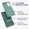 Θήκη Kwmobile για Samsung Galaxy S20 FE, Silicone, Green, 53605.171