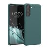 Θήκη Kwmobile για Samsung Galaxy S21, Silicone, Green, 54056.171