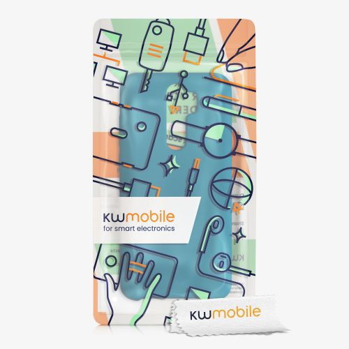 Θήκη Kwmobile για Xiaomi Redmi Note 8 Pro, Silicone, Blue, 50248.224