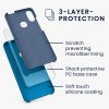 Θήκη Kwmobile για Xiaomi Redmi Note 7/Redmi Note 7 Pro, Silicone, Blue, 48714.224