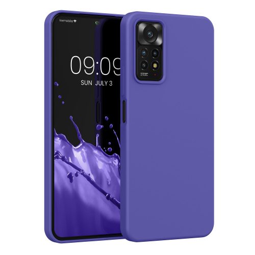 Θήκη Kwmobile για Xiaomi Redmi Note 11 Pro/Redmi Note 11 Pro 5G, Silicone, Blue, 57373.234