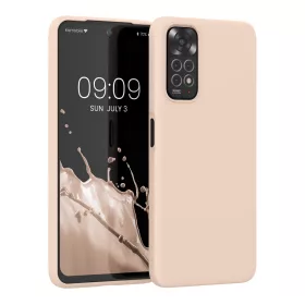   Θήκη Kwmobile για Xiaomi Redmi Note 11/Redmi Note 11s, Silicone, Cream, 57372.225