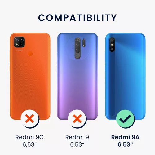 Θήκη Kwmobile για Xiaomi Redmi 9A/Redmi 9AT, Silicone, Pink, 52847.225