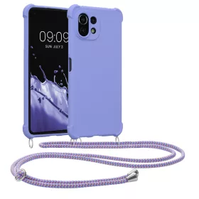   Θήκη Kwmobile για Xiaomi Mi 11 Lite 5G/11 Lite 5G NE, Silicone, Blue, 55902.108