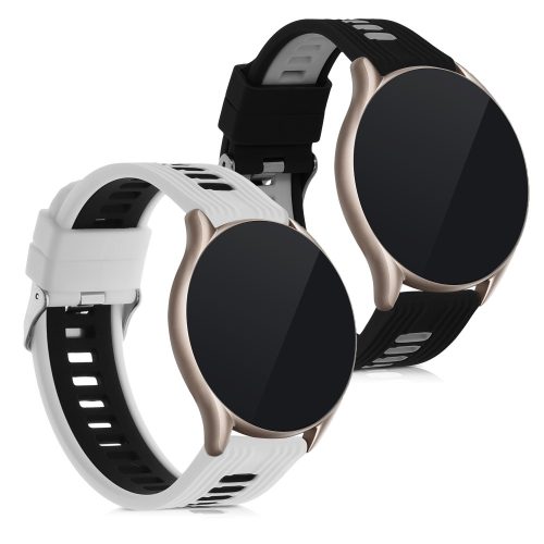 Σετ 2 ιμάντων για Huami Amazfit GTR (47mm)/Amazfit GTS 2/Amazfit GTR 3, Kwmobile, Multicolor, Silicone, 57431.03