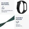 Σετ 2 ιμάντες για Oppo Band Sport, Kwmobile, Μαύρο/Πράσινο, Σιλικόνη, 57437.03
