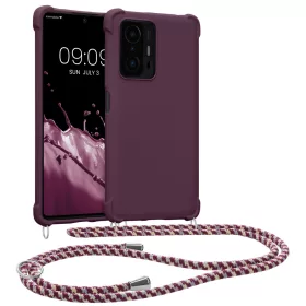   Θήκη Kwmobile για Xiaomi 11T/11T Pro, Silicone, Purple, 57395.187