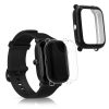 Σετ 2 θηκών για Huami Amazfit A1608/Amazfit Bip U/Amazfit U pro, Kwmobile, Μαύρο/Διαφανές, Σιλικόνη, 57435.02
