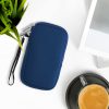 Κάλυμμα Kwmobile Universal, μέγεθος M - 5,5 ίντσες, Neoprene, Blue, 46188.2.116