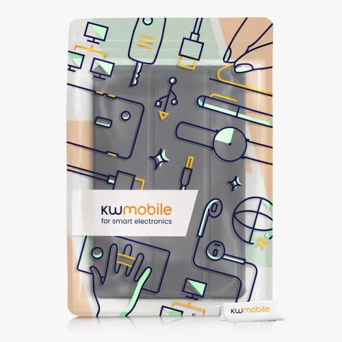 Κάλυμμα για το tablet Samsung Galaxy Tab S8, Kwmobile, Μαύρο, Οικολογικό δέρμα, 57463.01