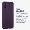Θήκη Kwmobile για Samsung Galaxy A03s, Silicone, Purple, 56518.115