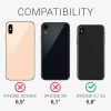 Θήκη Kwmobile για Apple iPhone X/iPhone XS, Silicone, Transparent, 57518.03