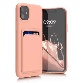   Θήκη Kwmobile για Apple iPhone 11, Silicone, Pink, 55114.199