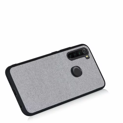 Θήκη Kwmobile για Xiaomi Redmi Note 8, Textile, Grey, 57491.22
