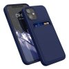 Θήκη Kwmobile για Apple iPhone 12 Mini, Silicone, Blue, 55111.17