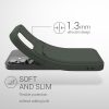 Θήκη Kwmobile για Apple iPhone 12 Mini, Silicone, Green, 55111.80
