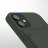 Θήκη Kwmobile για Apple iPhone 12 Mini, Silicone, Green, 55111.80