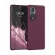 Θήκη Kwmobile για Honor 50, Silicone, Purple, 55481.190