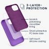 Θήκη Kwmobile για Apple iPhone 13, Silicon, Purple, 55878.221