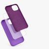 Θήκη Kwmobile για Apple iPhone 13, Silicon, Purple, 55878.221