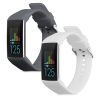 Σετ 2 ιμάντες για Polar A360/A370, Kwmobile, Γκρι/Λευκό, Σιλικόνη, 56436.03