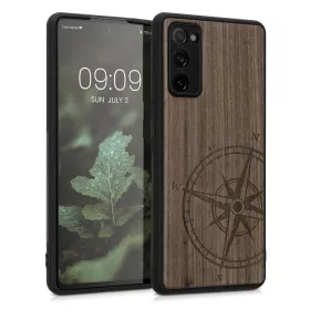   Θήκη Kwmobile για Samsung Galaxy S20 FE, Ξύλο, Καφέ, 54370.07